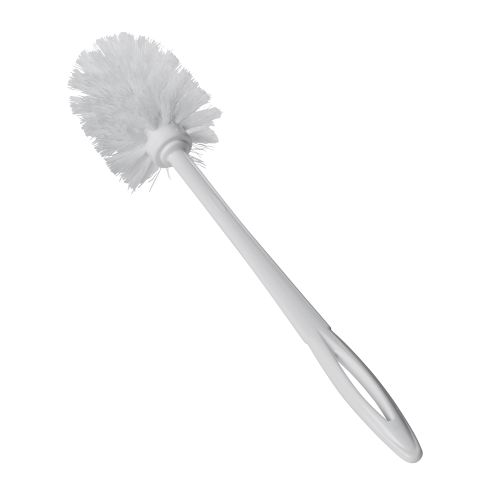 Rubbermaid 15 Inch Toilet Bowl Brush, Plastic Handle, Polypropylene Fill, White